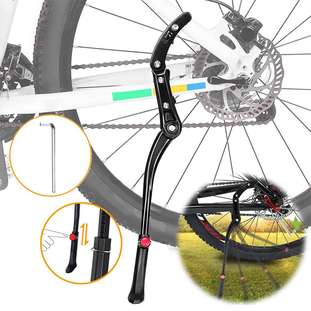 Béquille Vélo Adulte Réglable LEGLO, Monopied, Noir, Neuve
