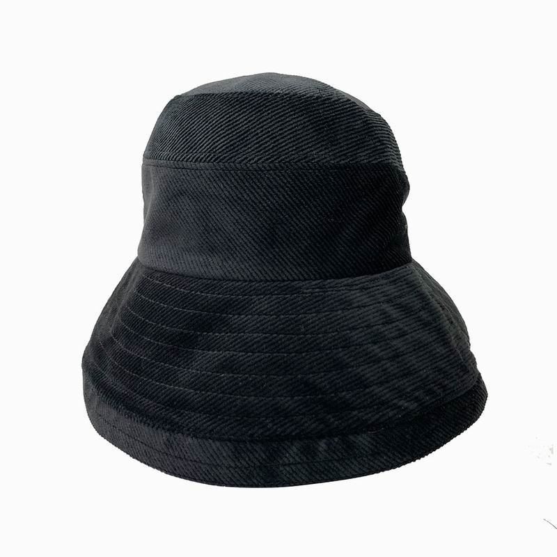 Efterår og vinter fløjlshatte fiskerhue til kvinder