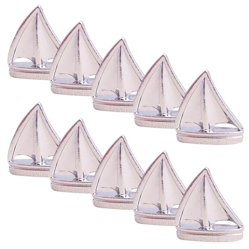 10PCS Wedding Table Number Card Holder Place Card Stand Alloy Sailboat Table Card Holder For Wedding
