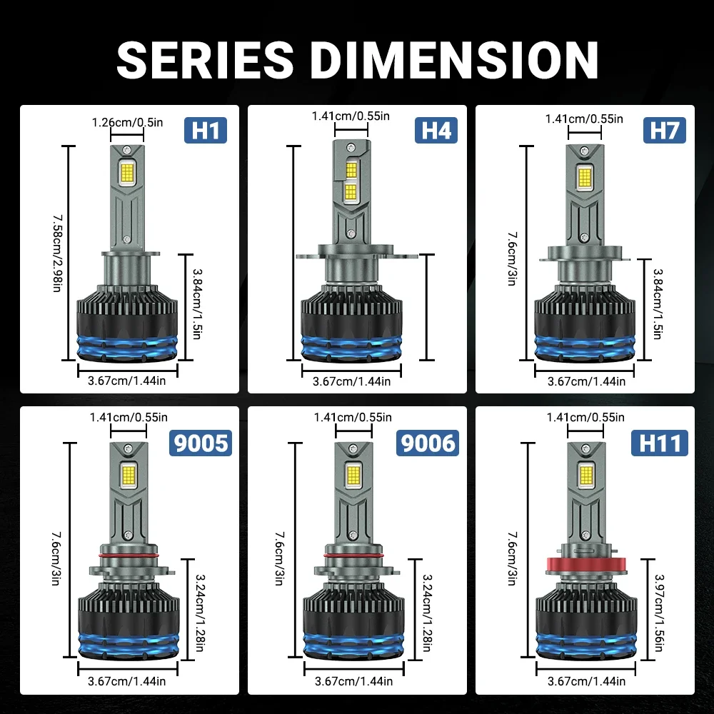 4500 W 8000000LM H7 H4 H11 LED Scheinwerfer hoch Energie 8890 CSP Canbus H1 H8 9005 HB3 9006 HB4 9012 HIR2 Turbo Lampe Auto LED Scheinwerfer