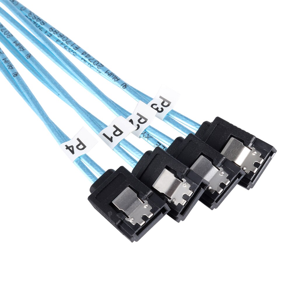 Pin Type Drive Cable Mini Splitter Cables 36-Pin to 4 SATA 7-Pin SAS SF... – Grandado