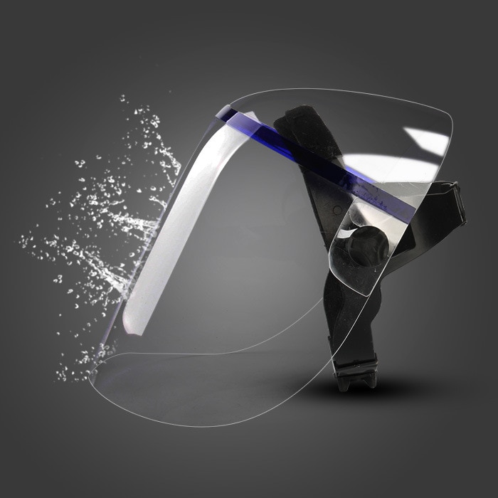 Beschermende Anti-Shock Lassen Helm Full Face Shield Soldeer Masker Plexiglas Gezicht Eye Protect Shield Anti-Uv Speeksel Veiligheid Maskers