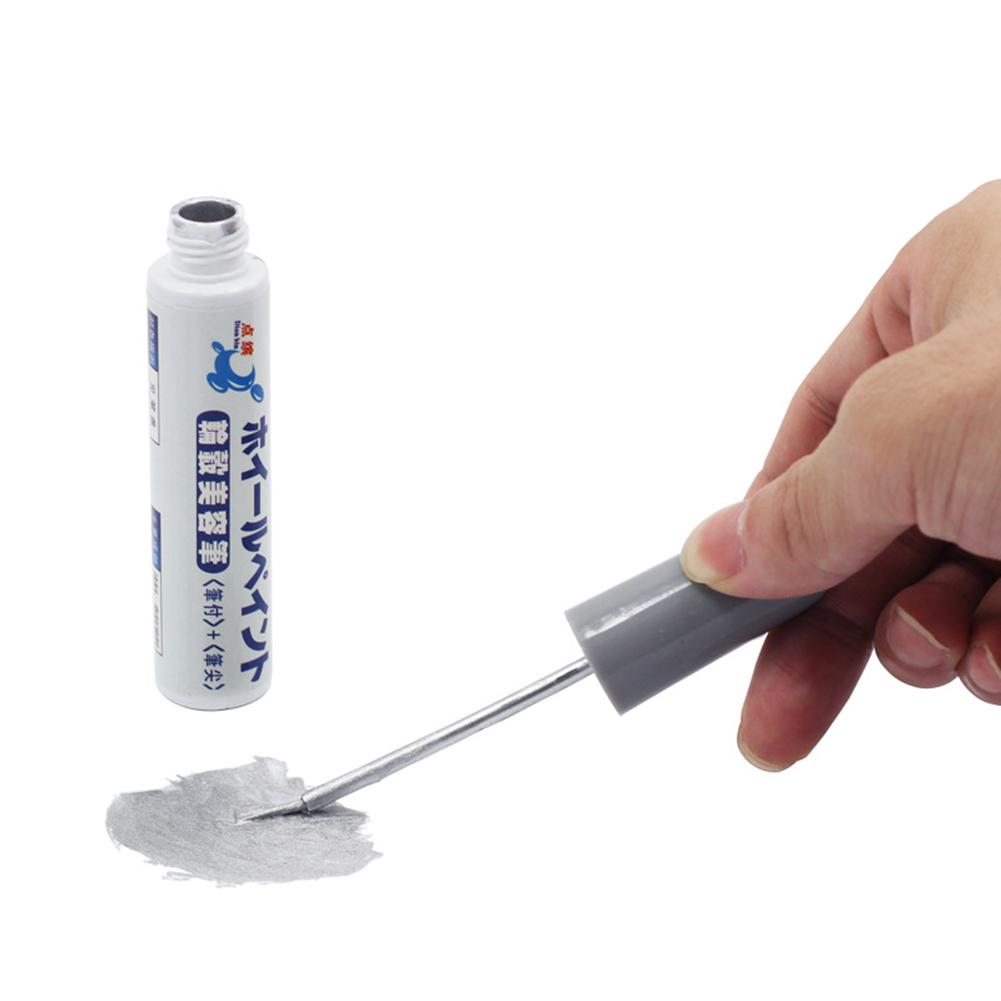 Car Wheel Pen Paint Repair Pen Waterproof Car Wheel Tire Paint Mark Metal Graffiti Aluminum Alloy Marker