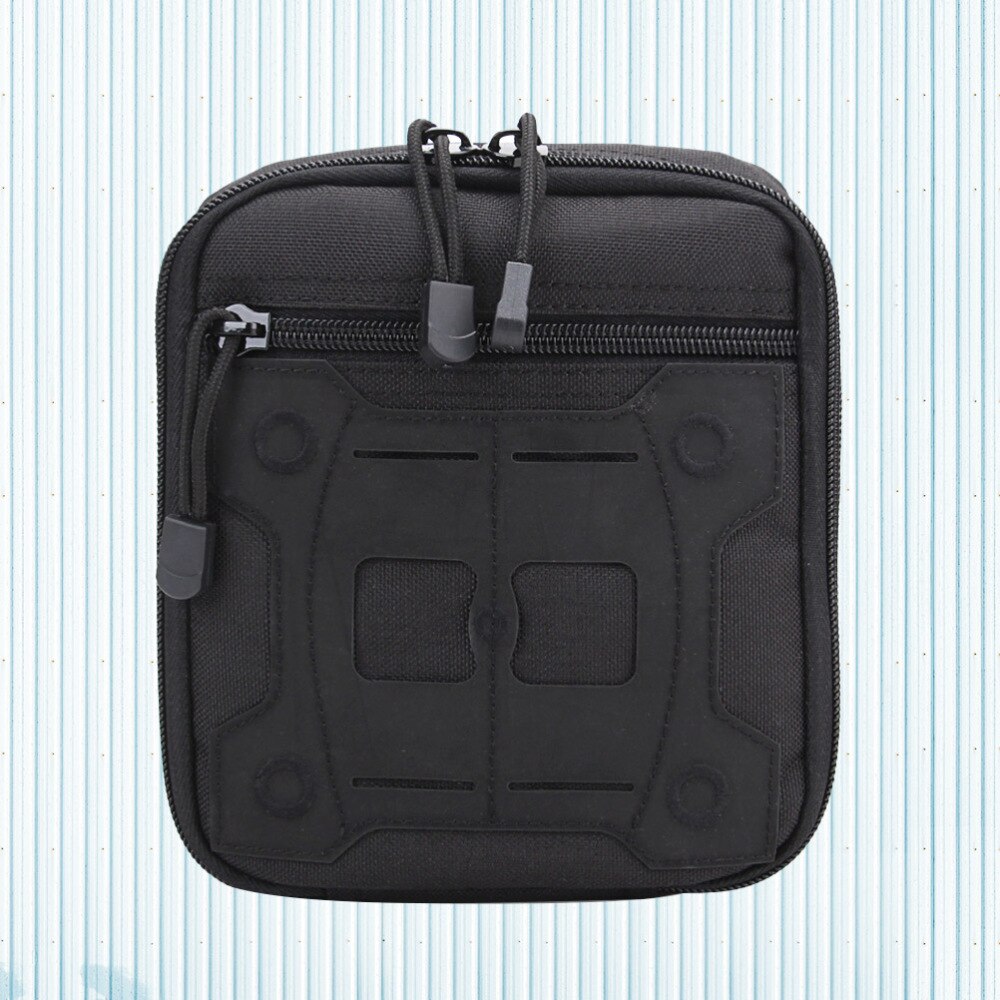 Multifunctionele Tas Outdoor Camping Handtas Opknoping Zak Wandelen Handtas Riem Attachment (Zwart)