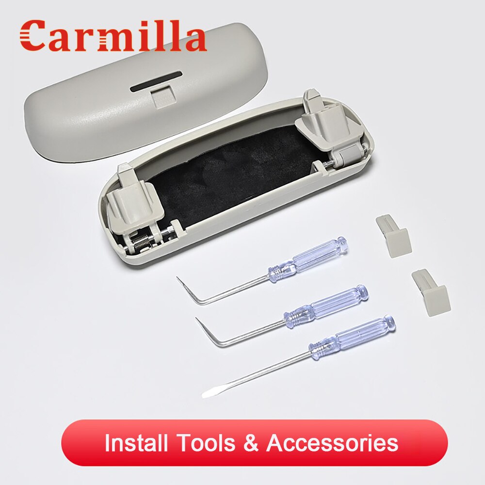 Upgrade Car Sunglasses Holder for Volkswagen VW Golf 7 Golf 7.5 MK7 MK7.5 - Sun Glasses Storage Box Case Accessories