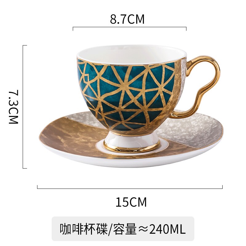 Luxury Porcelain Espresso Coffee Cup Set Mug Coffee Cup Ceramic Eco Art Friendly Mate Cup Travel Tazas De Cafe Porcelain BJ50BD