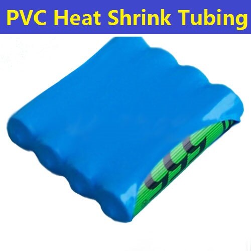 Tubo retráctil de PVC de 55mm de diámetro 35mm (envoltura de batería AAA) de -2 metros