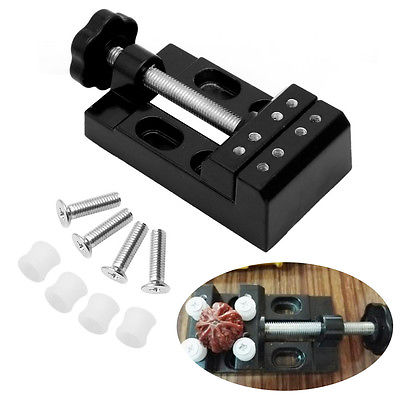 Jaw Bench Clamp Drill Press Vice Opening Parallel Table Vise DIY Sculpture Craft