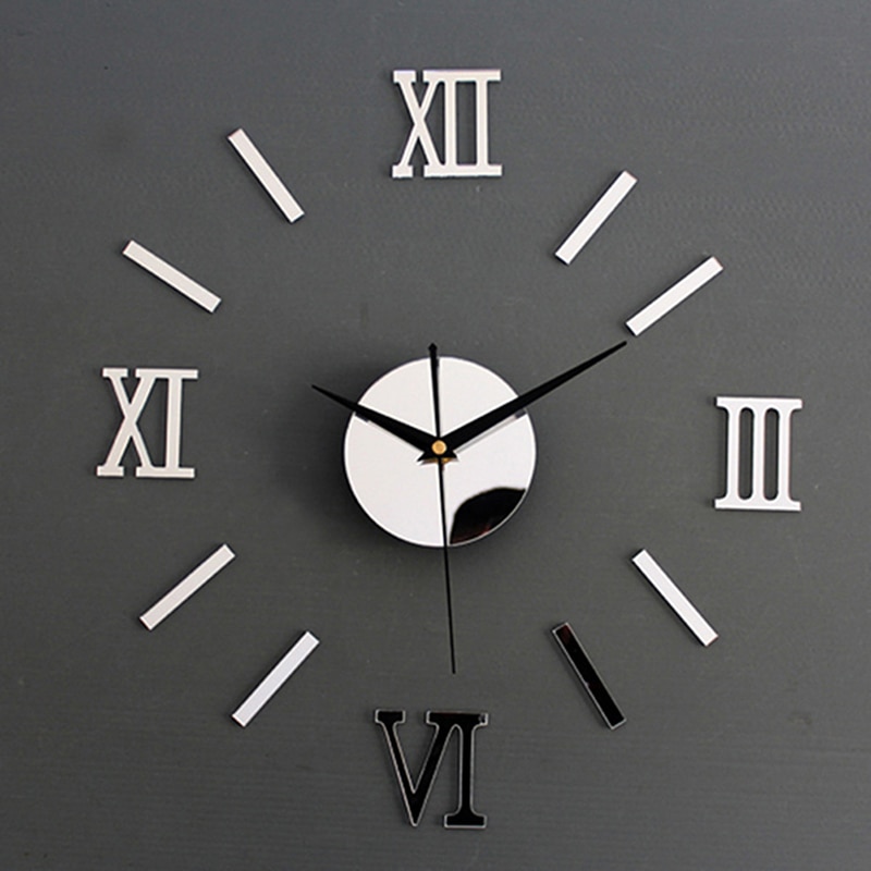 Wandklok Sticker Horloge Modern Klok Diy Klokken Op Muur Keuken Klok Woonkamer Home Decor