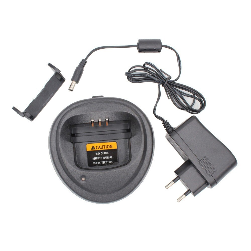 PMLN5192 WPLN4137 WPLN4139 Batterij Oplader Voor Motorola Radio CP200 EP450 CP040 CP140 CP180 DP1400 GP3688CP040 CP180 CP160: with AC Adapter