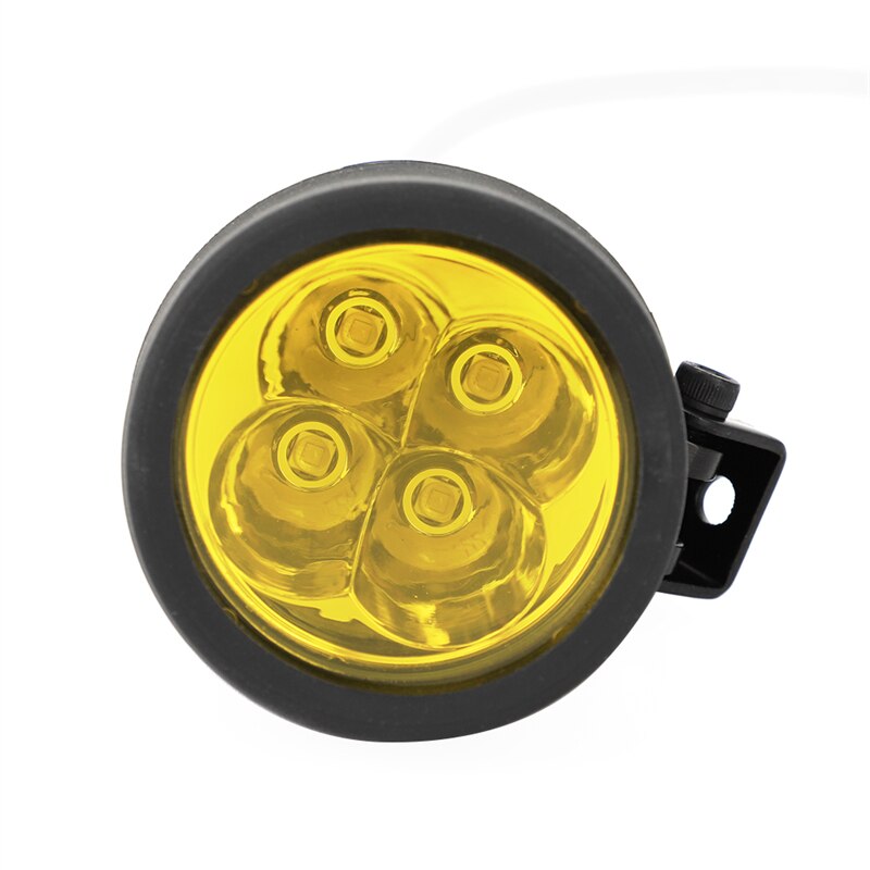 L4X/L6X Spotlight Electrical Bicycle LED Light Motorcycle Yellow Light Lamp Cover Switch for BMW Suzuki Front Passing Light