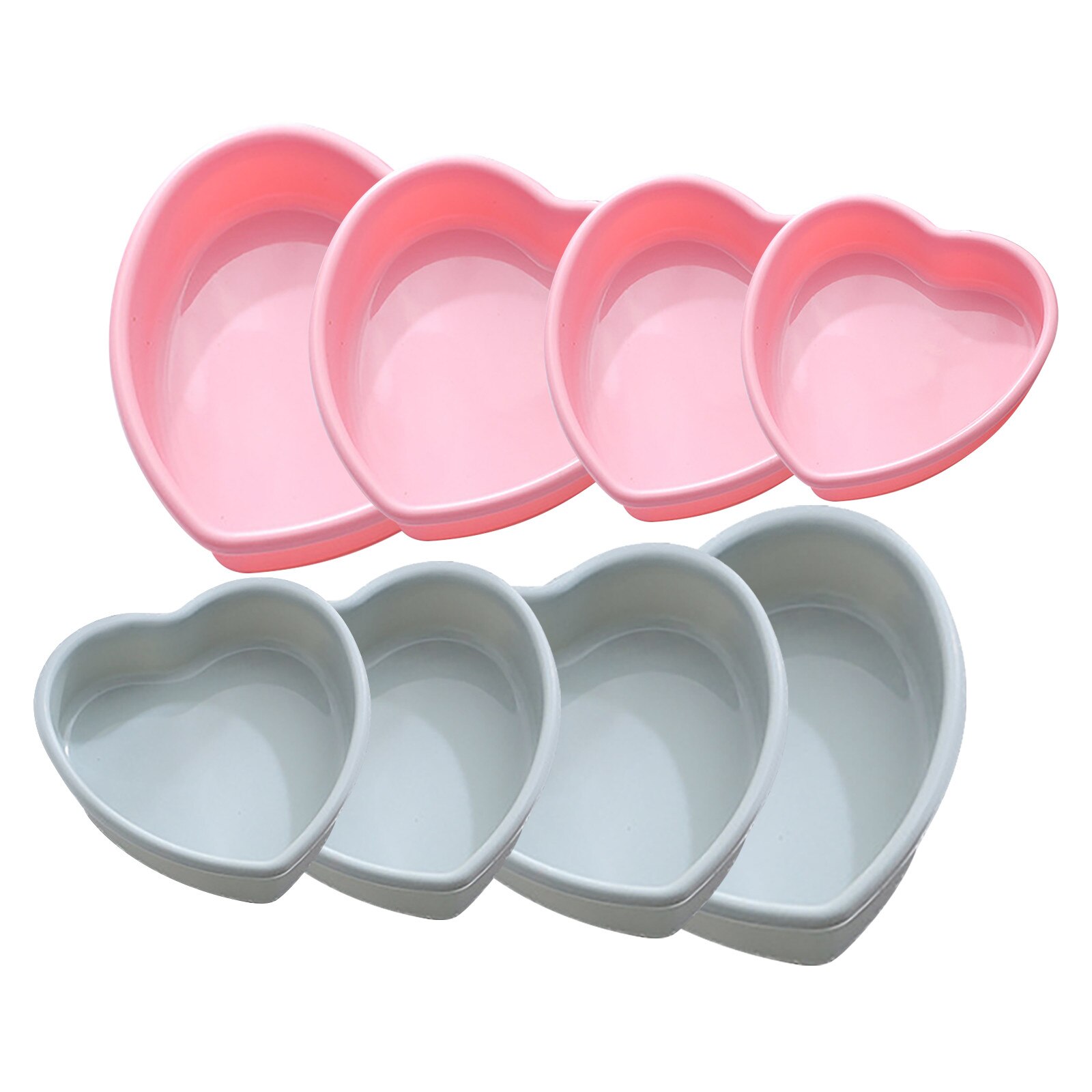 Bread Bakeware Multipurpose Rainbow Silicone Cake Mold Heart Layered Cake Pan Baking Mould Tools Kitchen Accessories bakvormen