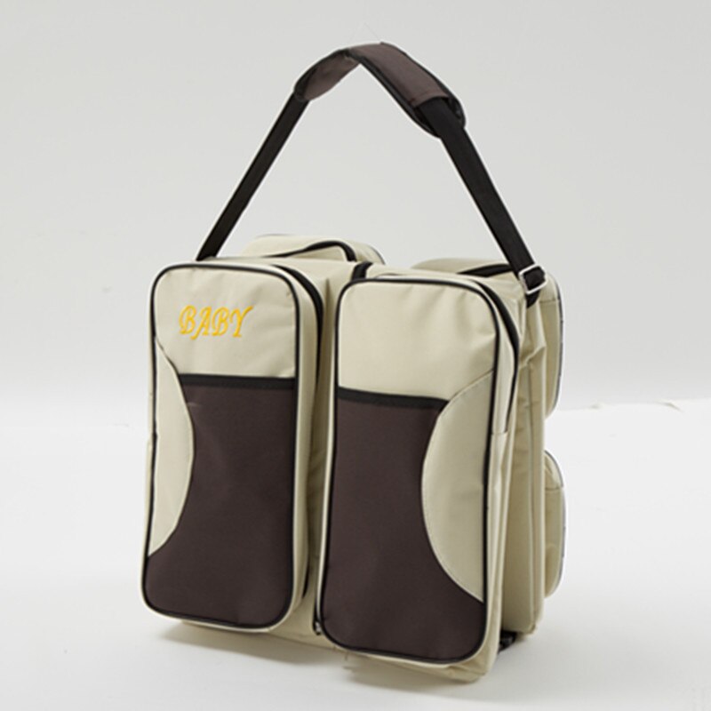 3 en 1-Bolsa de pañales-Moisés de viaje-Estación de cambio cuna de viaje portátil multifunción para recién nacidos bolsas de bebé