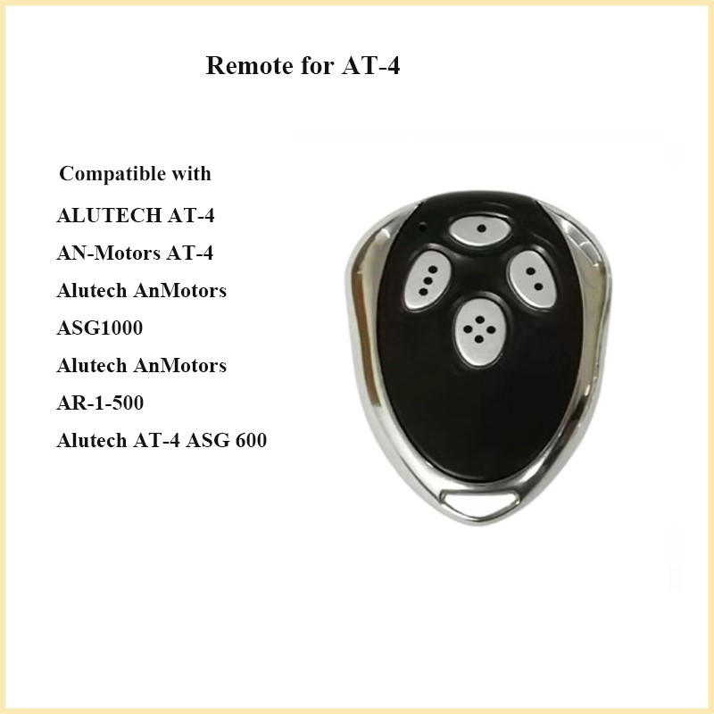 Voor ALUTECH 433 MHz Rolling Code AR-1-500 AN-Motoren AT-4 Garagedeur Afstandsbediening Mando Garaje Universele AT-4 Poort Deuropener Afstandsbediening