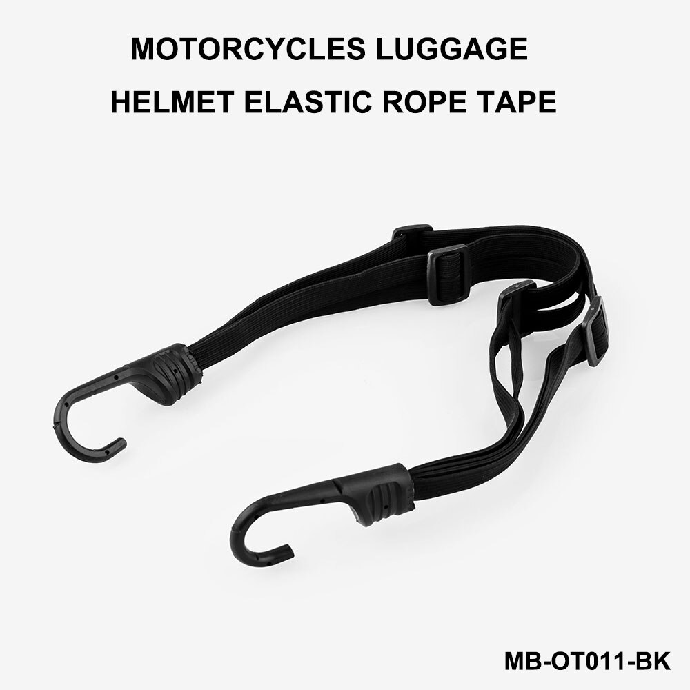 Sangles de casque de Moto bagages fixe élastique boucle corde haute résistance rétractable engrenages de protection 2 crochets accessoires de Moto