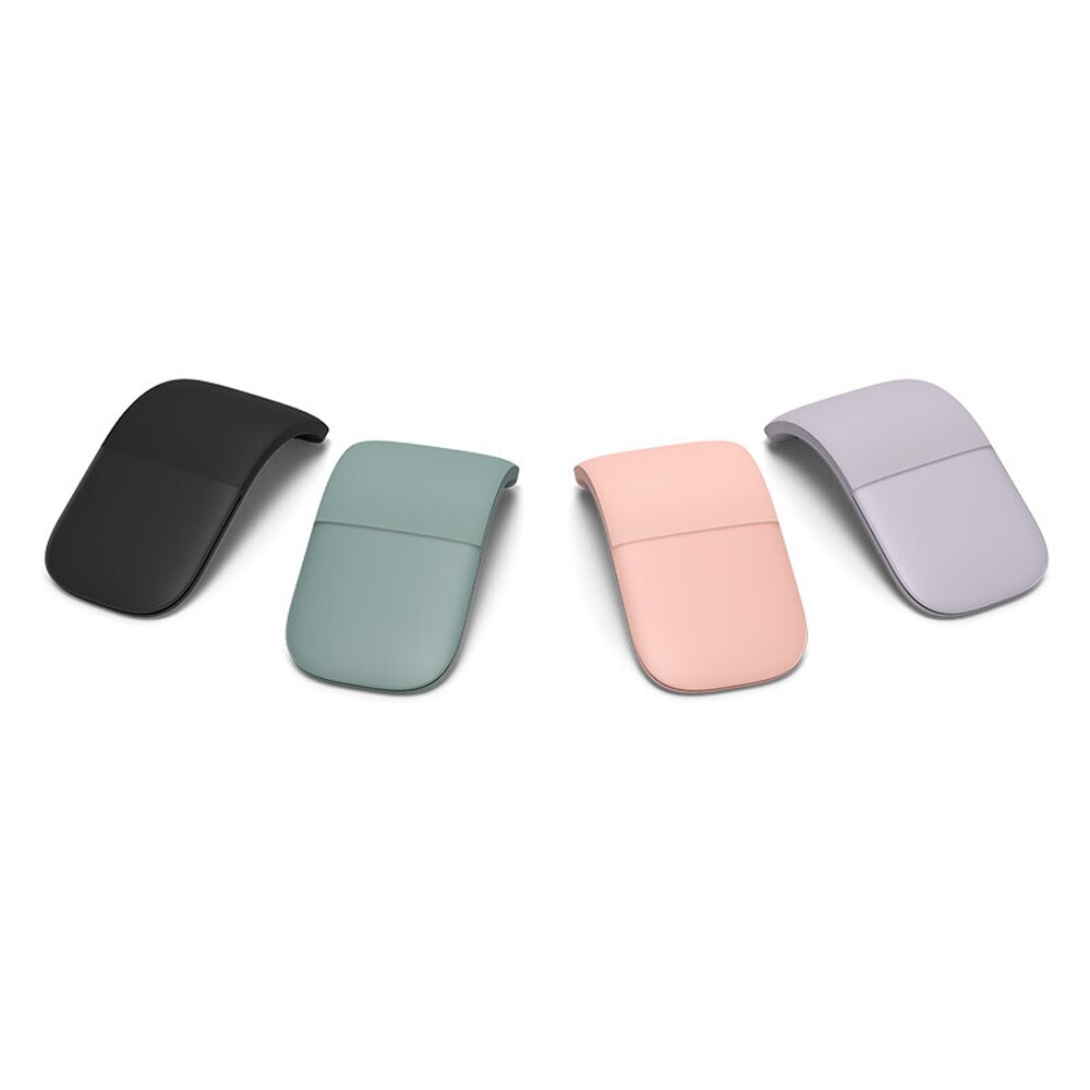 1600 dpi bluetooth 4.0 trådlös mus hopfällbar arc touch mause vikbara ultratunna mute möss för surfacebook laptop kontorsbruk