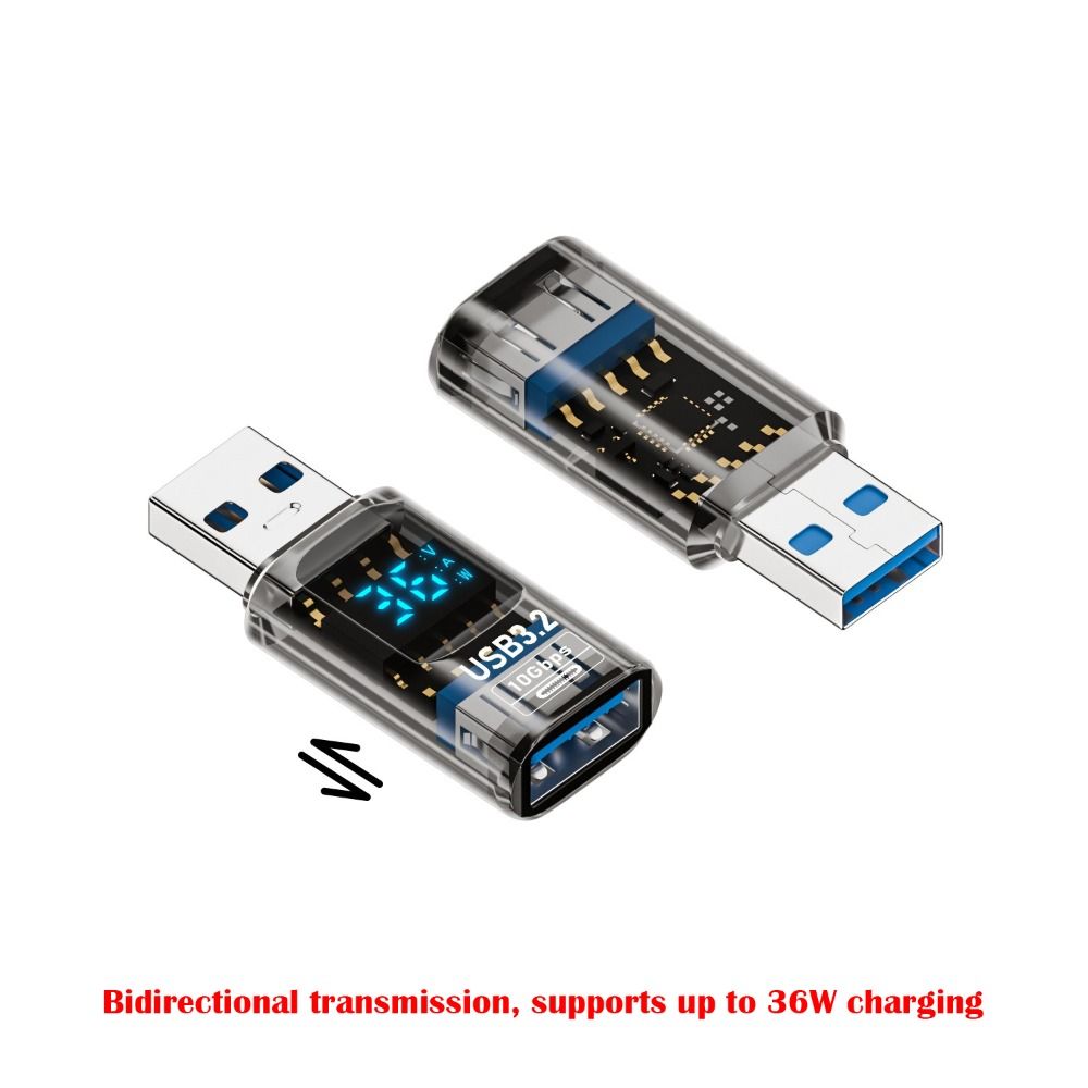 USB 3.2 Digital Display Adapter 10Gbps USB Male TO USB Female Converter Fast Charging Data Transafer USB C Adapter For PC Laptop: Orange