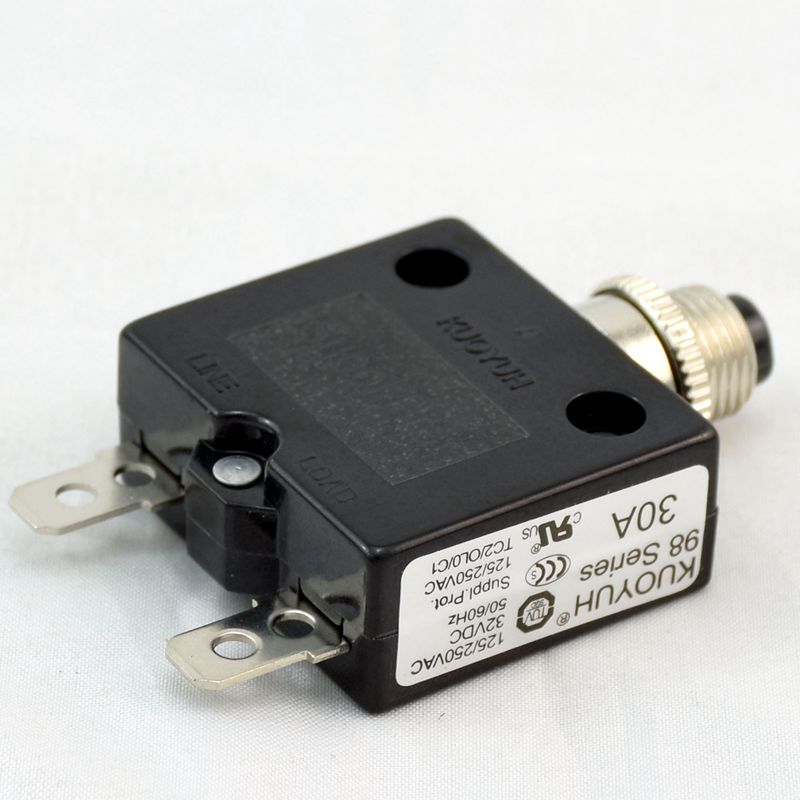 30A KUOYUH circuit breaker power wheelchair mobility scooter circuit breaker reset switch