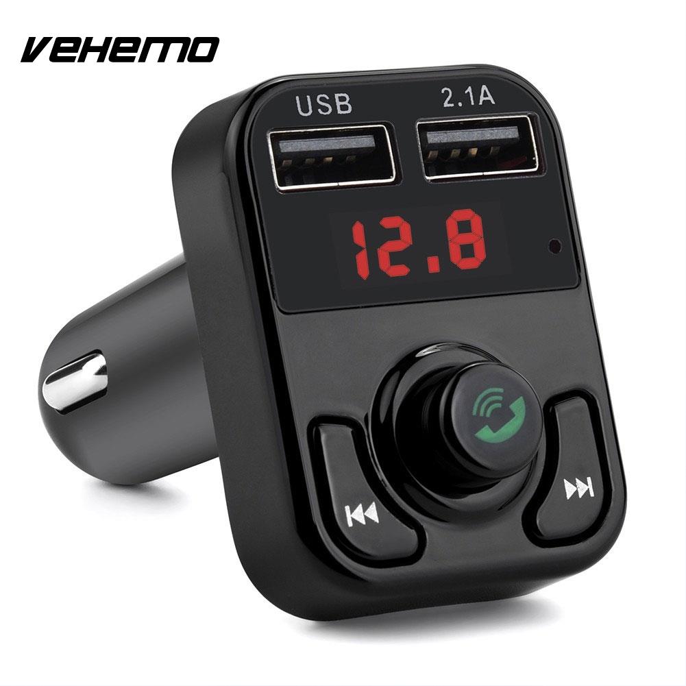 Universele Auto Fm-zender Fm Adapter Bluetooth Fm-zender Voor Handenvrij Voltage Detectie Aux Stereo Voor MP3