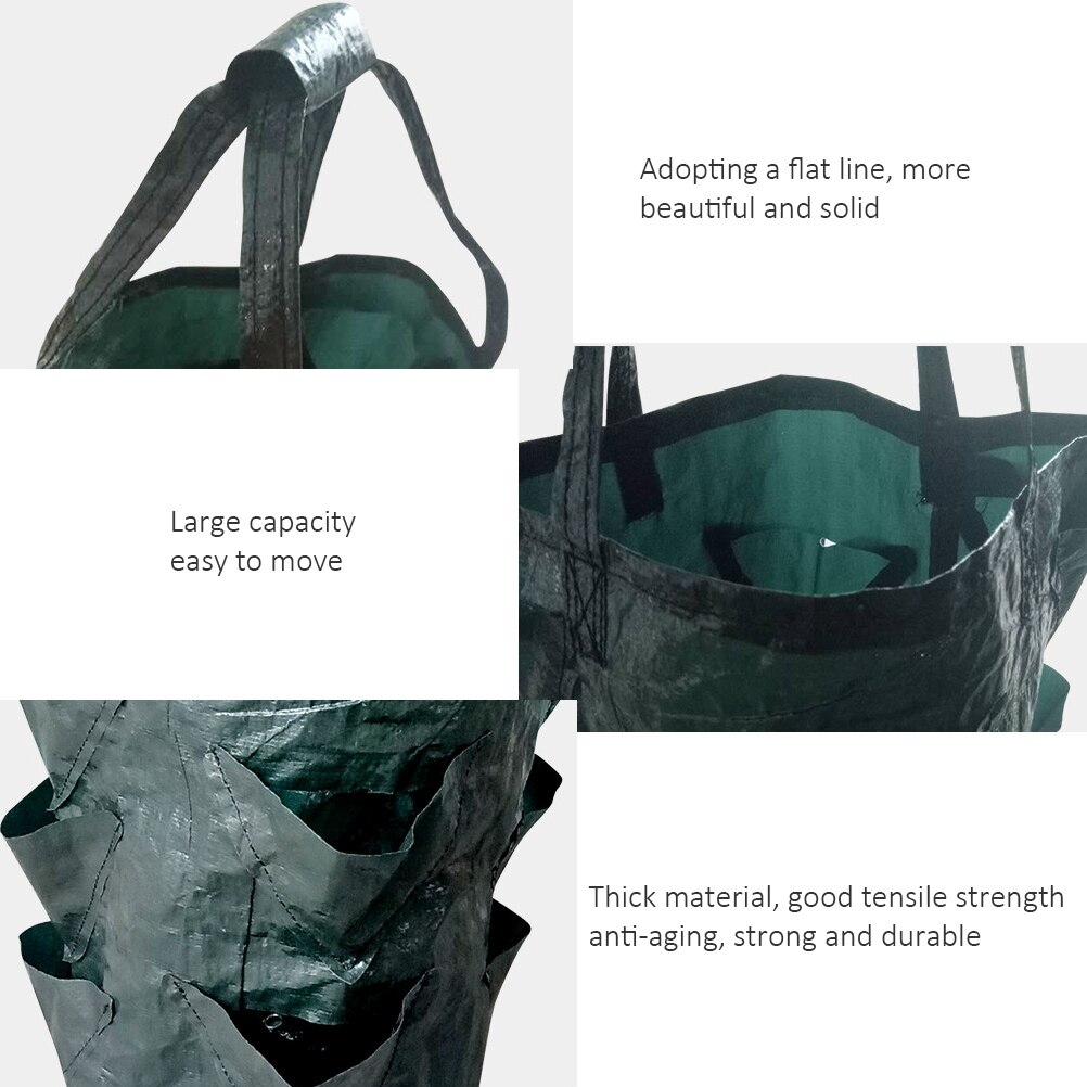 Multi-mouth Plant Growing Bag Garden Planting Pouch Bags Reusable Root Plant Bag