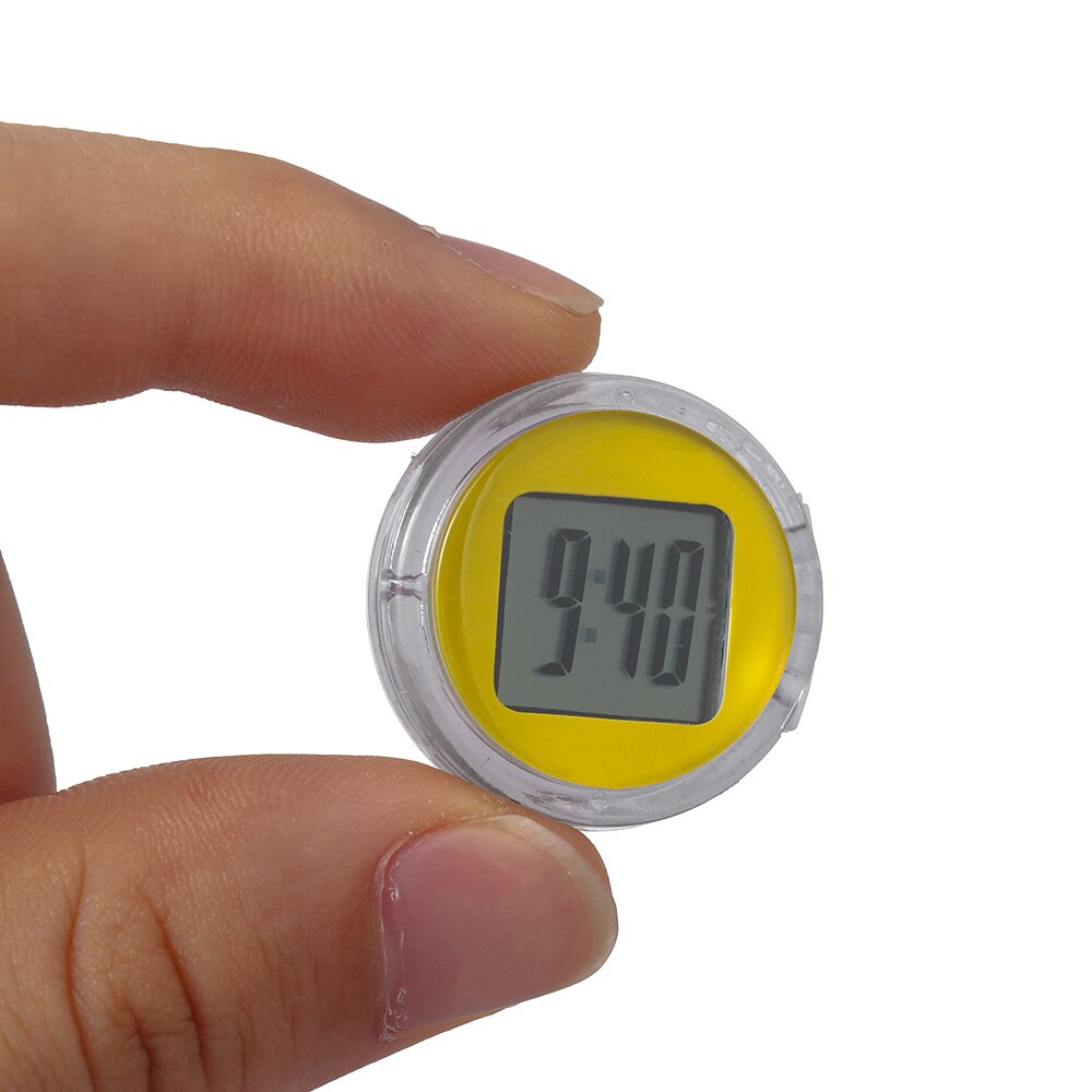 Neue Mini Motorrad Uhren Uhr Wasserdicht Stock-Auf Motorrad Montieren Uhr Auto Auto Styling Zeit Anzeige Moto Fahrrad Digital uhr