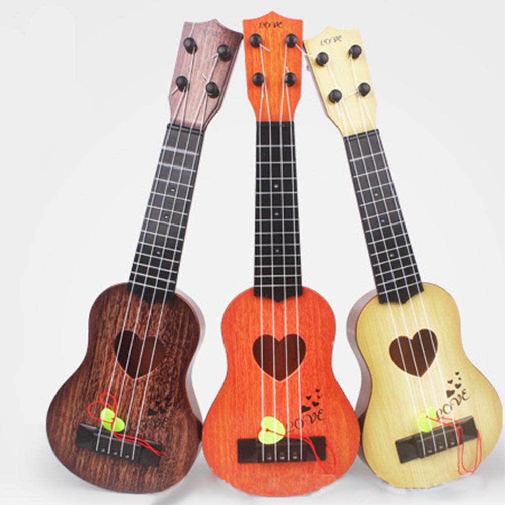 Hobbylane 4 Saiten Kinder Simulation Spielbar Ukulele Gitarre Pädagogisches Musik Instrumente Spielzeug für Anfänger