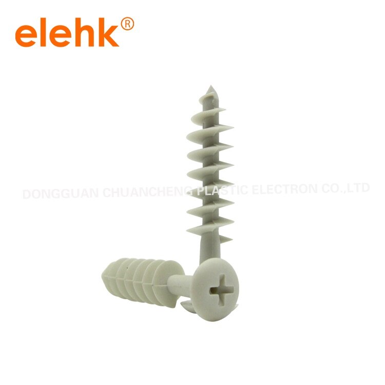 Drywall Rawlplug Anchor Wall Plug Assortment with PP Bag 100PCS 10x33mm