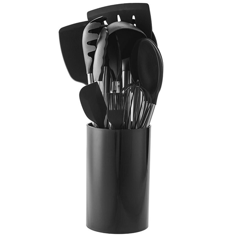 Cooking Utensil Set 14pcs Red Spoon Food Grade Spatula Kitchenware Durable Spaghetti Server Ladle Kitchen Tools Practical