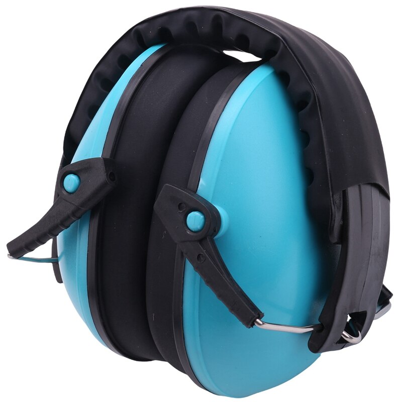 Anti-Noise Ear Muffs Noise Protection Hearing Protection And Noise Cancelling Reduction Ear Muffs Fits Children: Blauw