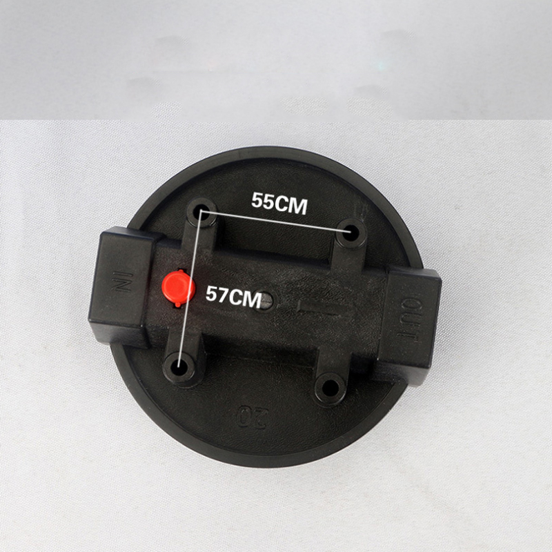 20- tums blå filterflaska 1/2 '' 3/4 " plast/kopparöppning 20/25mm läckagesäkert explosionssäkert filterskal för vattenrenare