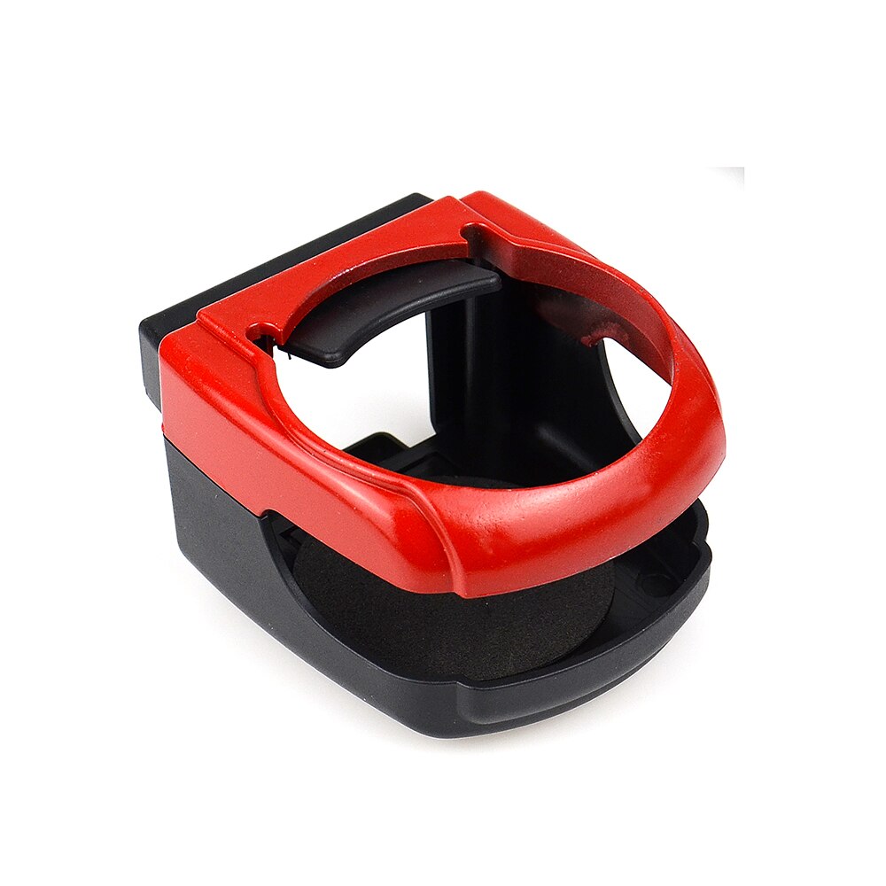 support universel de voiture, pour boissons, tasse d'eau, bouteille, porte, accessoires de voiture: RED