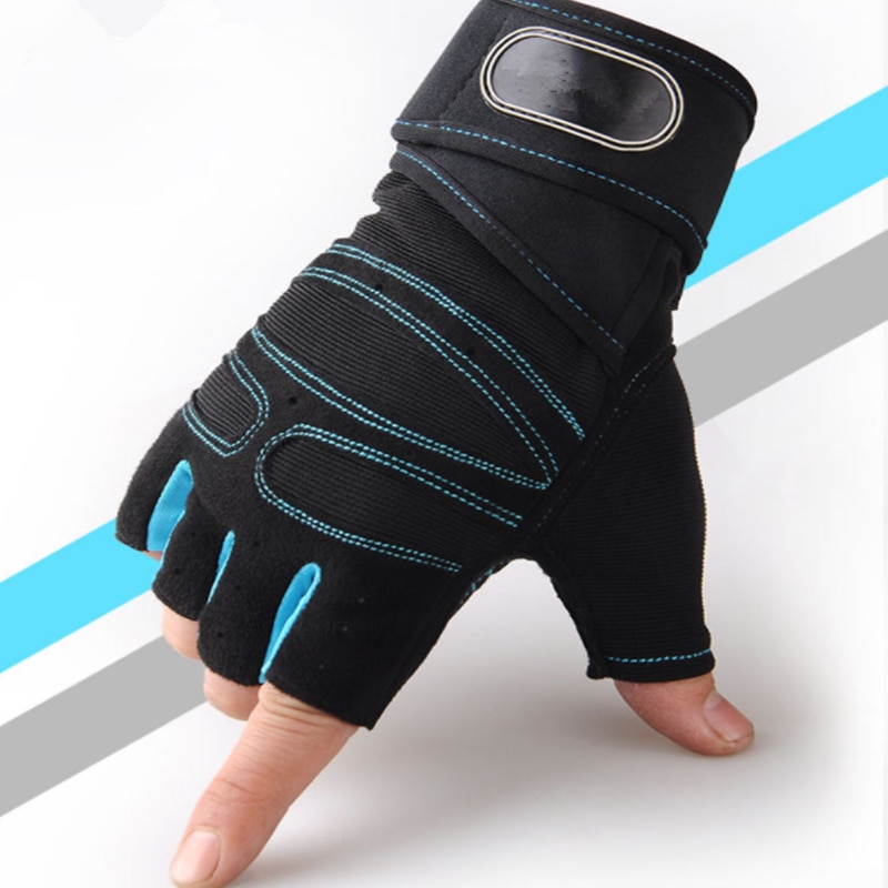 Luvas de ginásio de fitness luvas de levantamento de peso treinamento de construção do corpo esportes exercício esporte treino luva para homem feminino m/l/xl #2