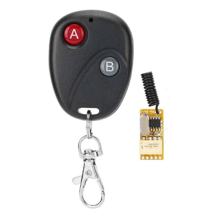 Ultra-small mini remote control switch, 3.5 V 3.7 V 5 V 9 V 12 V 24 V Type of learning One-way remote control switch