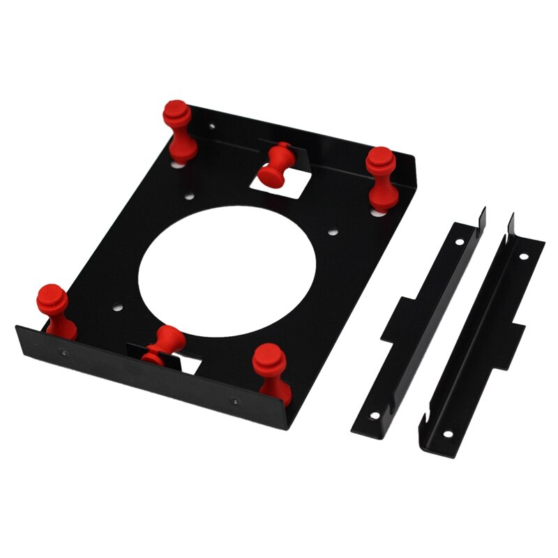 5.25 Inch to 3.5 Inch Computer Hard Disk Bracket Optical Drive Desktop Mechanical Hard Disk Bracket Noise Reduction: Default Title