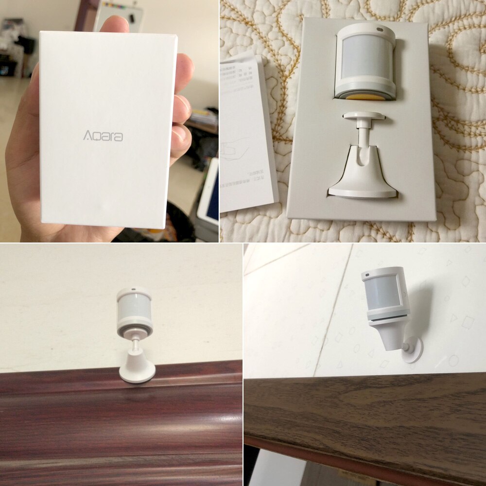 Aqara Smart Human Body Sensor Pets Cats Motion Sensor Home Remote Control Device ZigBee Wireless Connection APP Control