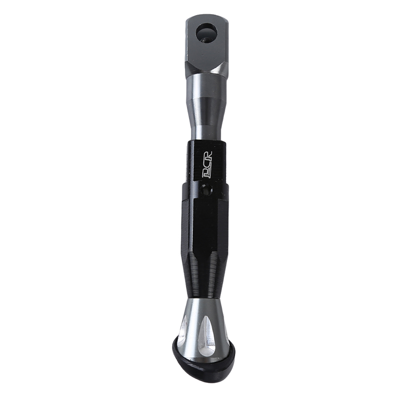 Pata de cabra ajustable Universal para motocicleta, soporte lateral de aleación de aluminio, accesorios para motocicleta, 1 unidad