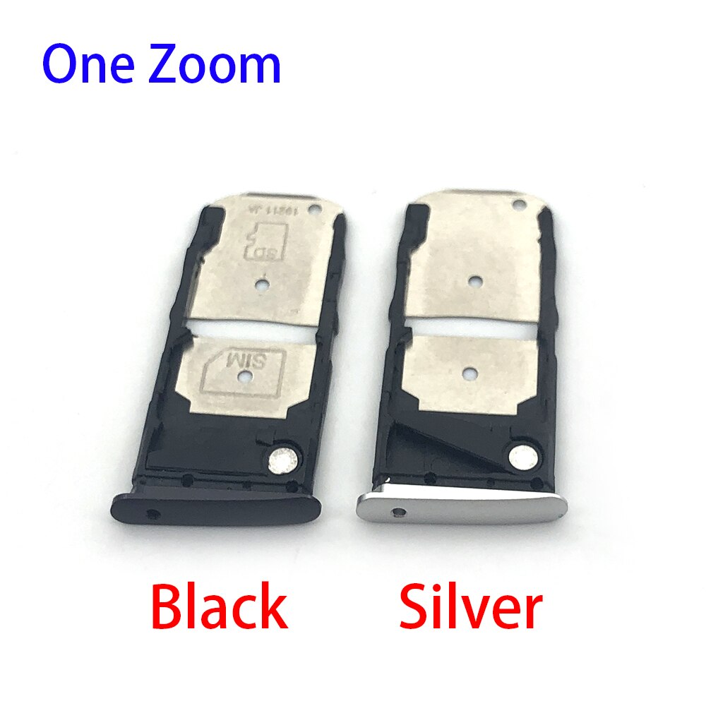 For Motorola Moto G G8 Plus Play Power Lite / G Fast / One Zoom Sim Card Tray SD Card Reader Socket Slot Holder Replacement Part