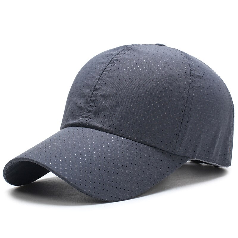 Summer Breathable Parasol Cap Mesh Unisex Baseball Cool Stuff Tennis Cap Ponytail Visor Tennis Cap: Blue