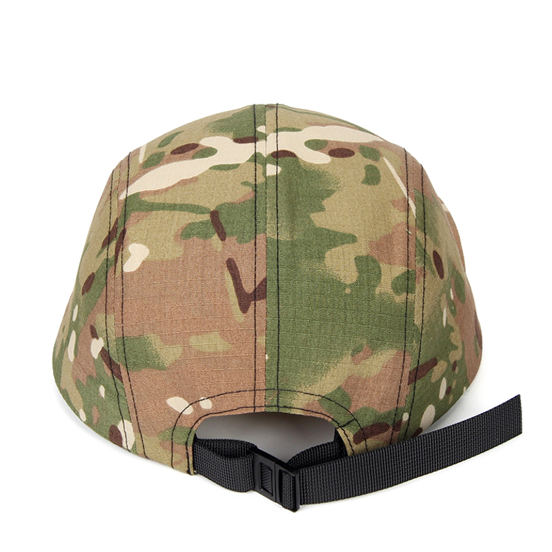 Camouflage-sonnenkappen für herren , 5- panel-cap aus cordura, nyco baseballkappen, unstrukturierte ripstop-caps, ideal zum campen, laufen, wandern und für den campingurlaub, snapback-mütze