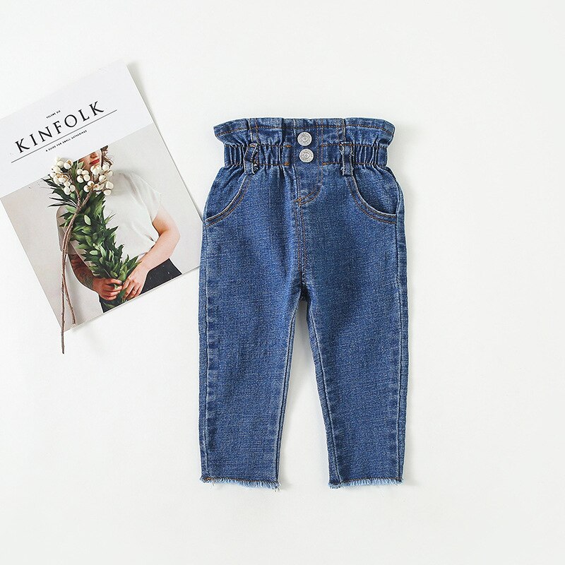 MILANCEL Kids Jeans Skinny Baby Girls Jeans Boys Denim Pants Casual Jeans for Boys Solid Jeans for Kids: 9M