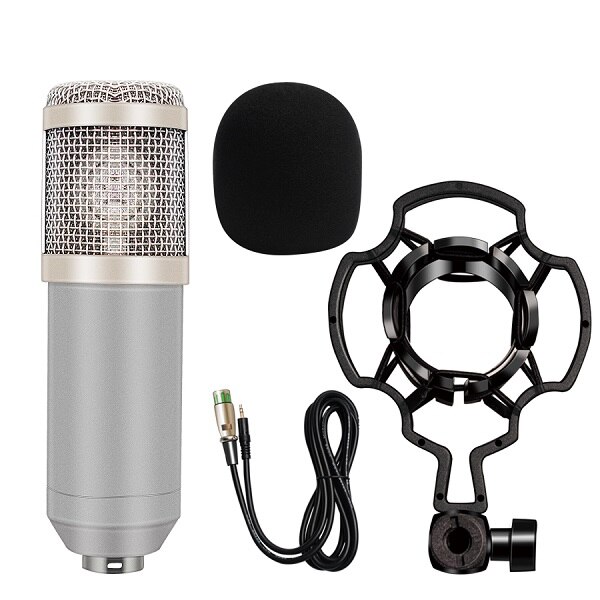 Bm-800 8 Kleuren Condensator Microfoon BM800 Mikrofon Ktv Bm 800 Mic Met Shock Mount Voor Radio Professionele Studio Microfoon: 5