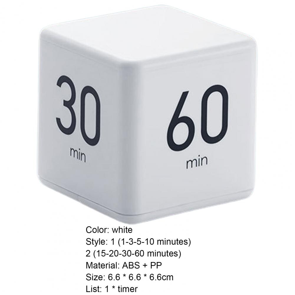 Alarm Clock Digital Display Time Management PP Countdown Homework Study Working Meeting Timer Kitchen Accessories Fitness Yoga