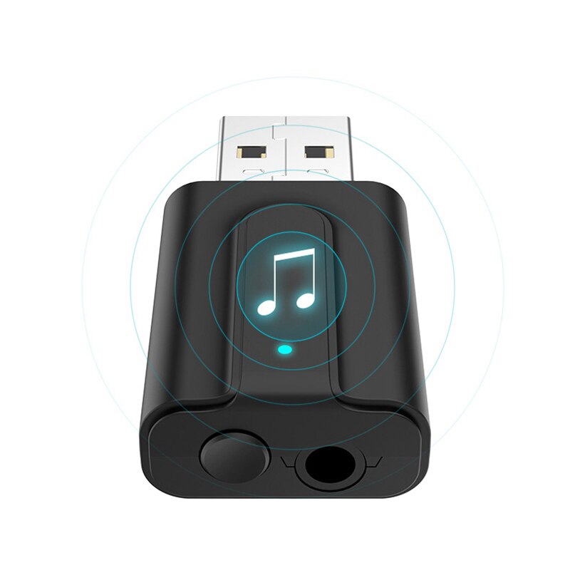 2 in 1Bluetooth 5.0 USB Bluetooth Transmit Receiver Wireless Bluetooth Adapter