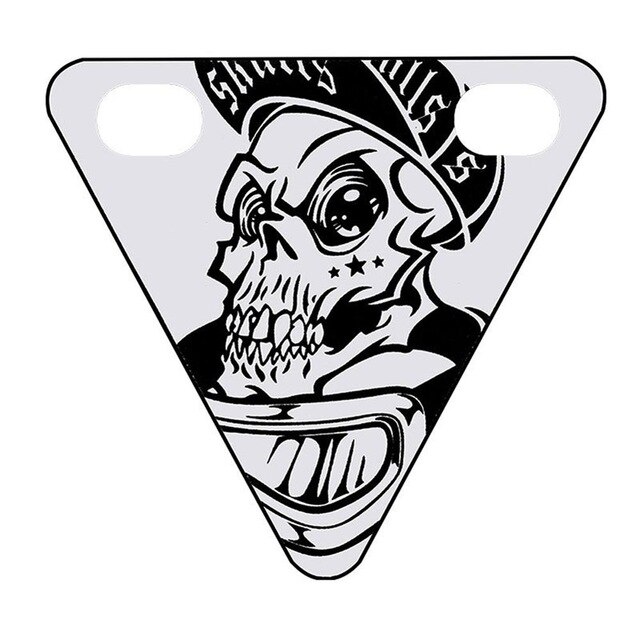 ENLEE Bike Reflective Sign Cycling Triangle Tiny Reflector MTB Bicycle Reflective Warning Safety Decor Outdoor Bikes Accessories: C