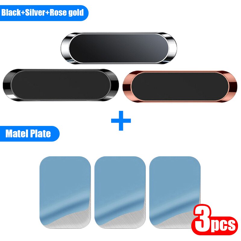 3 sztuk magnetyczny uchwyt samochodowy telefon automatyczny magnes góra telefon komórkowy stojak telefon GPS wsparcie dla iPhone Xiaomi Huawei Samsung: 10