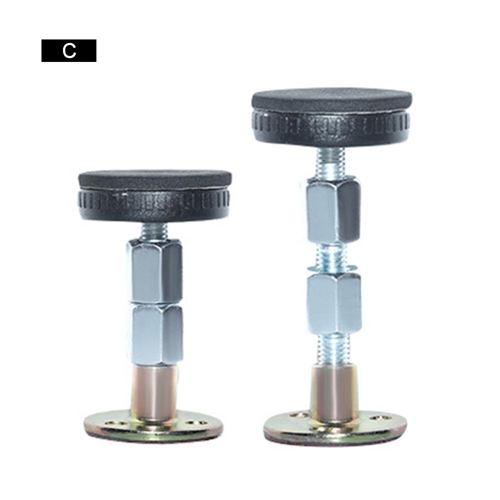2PCS Bed Stabilizer Anti-shake Self-adhesive Adjustable Fixer Support Tool for Room Wall Furniture: L
