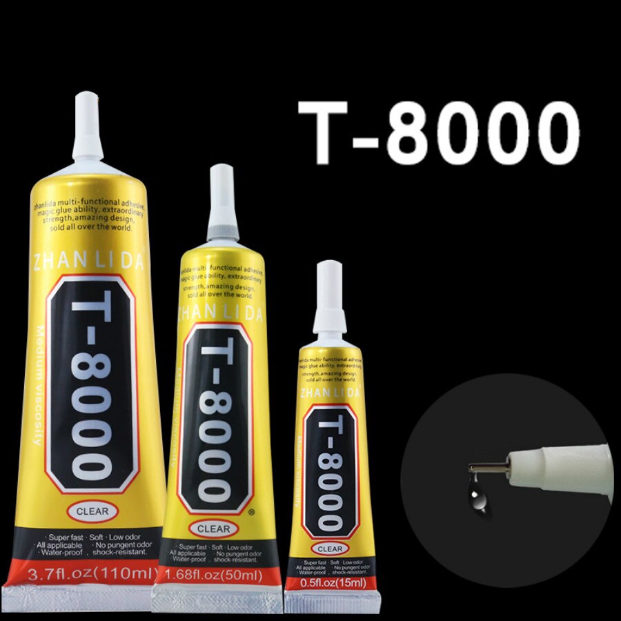 Multi-Purpose B7000 E8000 T7000 T8000 Glue Mobile Phone Screen Adhesive Clear Liquid Glue Super Glue DIY Mobile Phone Repair