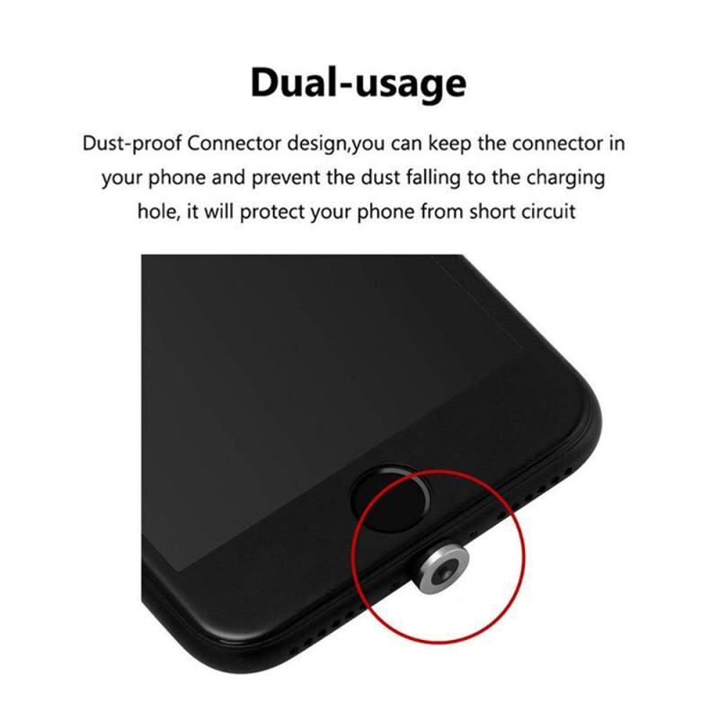 Usb-poort Magnetische Adapter Oplader Voor Iphone Ios Android Type C Usb Kabel Uk Mini Opladen Plug Converter Adapter