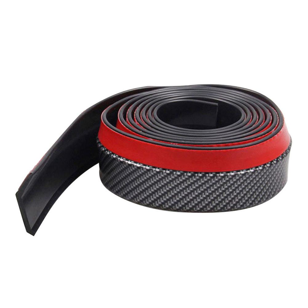 Koolstofvezel Deurdrempelbescherming – 2,5 M X 5 Cm, Zelfklevend, Kras- En Stootbestendig, Universeel Voor Auto's, SUV's En Vrachtwagens – Ook Als Bumper- En Dorpelstrip