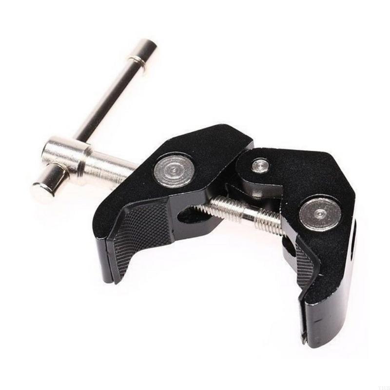 Y1UB Super Cland Crand Claw Clagus Tongs Peladores clipe Suporte para câmeras MONOPOD MONOPOD Stand Stand Mount